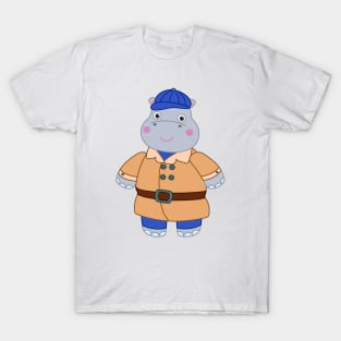 Henry Hippo  - Detective costume for Halloween T-Shirt